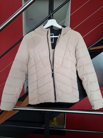 Winterjacke beige