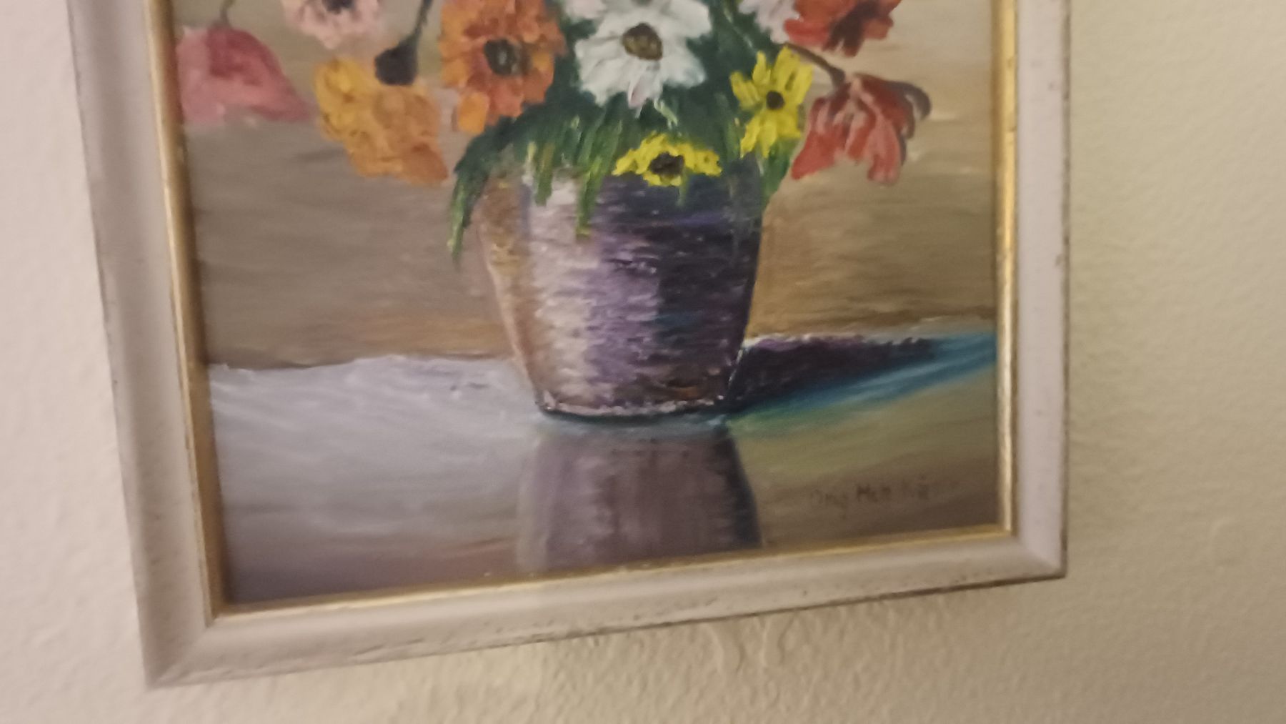 Dipinti: Schönes Blumenbild Handgemalt  – Usato da Flawil venduto da Pinkmalibu 9
