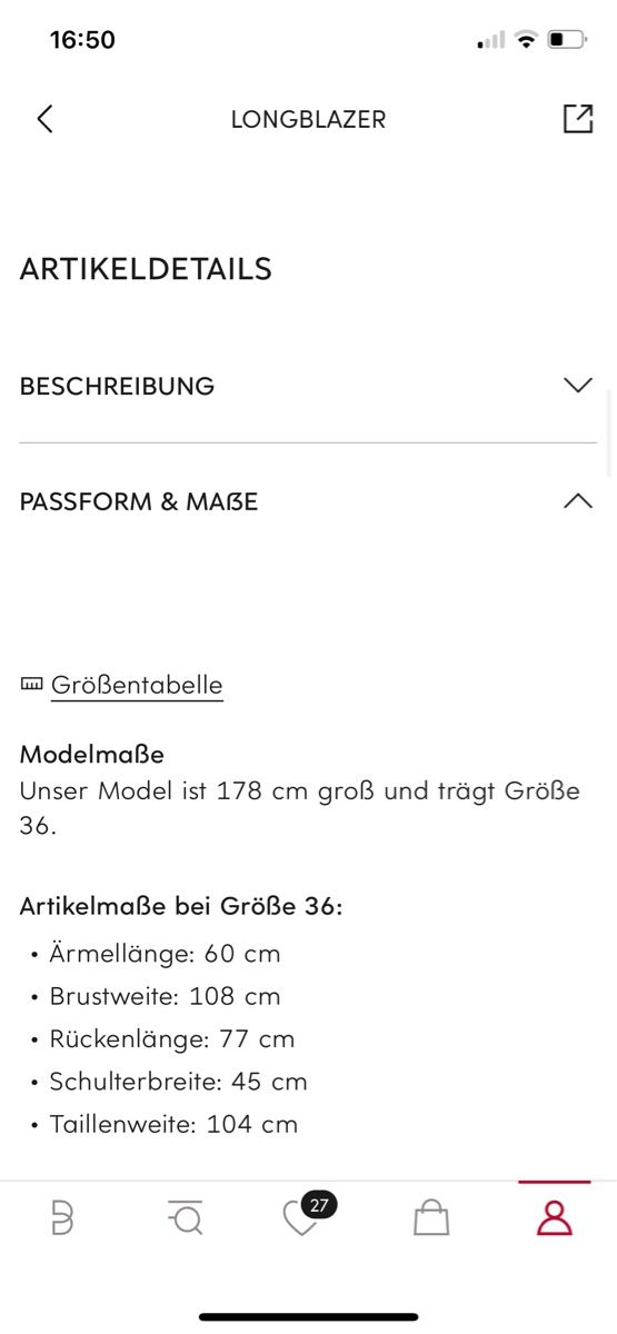 Giacche: Spezieller Blazer schwarz S  – Nuovo (secondo la descrizione) da Herrliberg venduto da spunggi 4