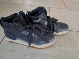 GOEX Sneaker Lerderschuh blau Gr. 34 Neuwertig