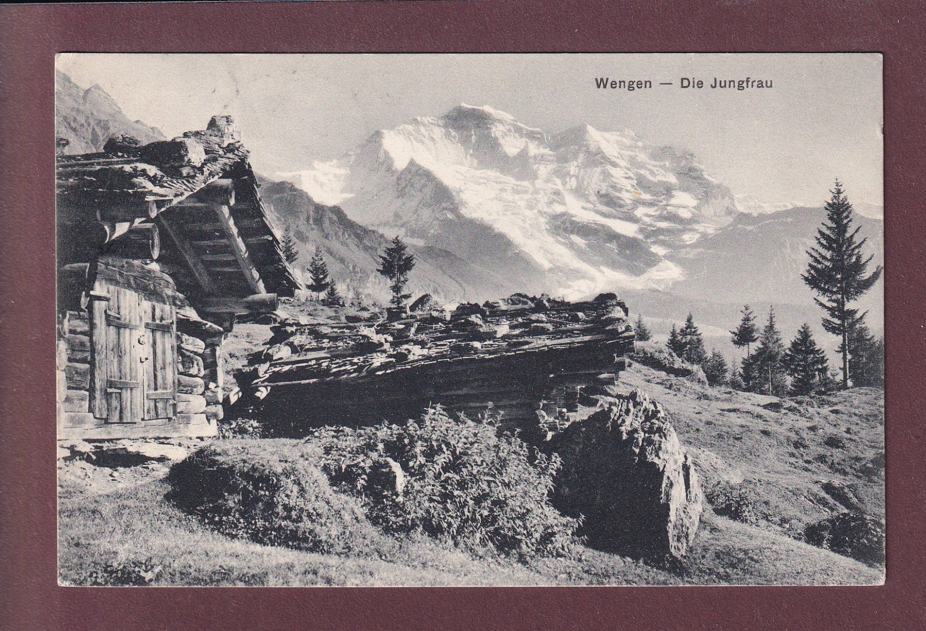 Cartes postales: WENGEN - Jungfrau - 1909 – D'occasion à Pully par nicecards
