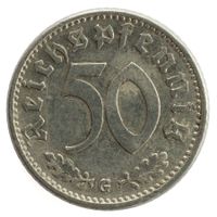 Deutschland - 50 Reichspfennig - 1935 - G