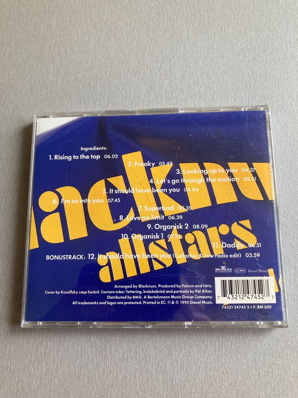 CDs: CD Blacknuss allstars Made in Sweden – Gebraucht aus Wald ZH von Liedermacher 2