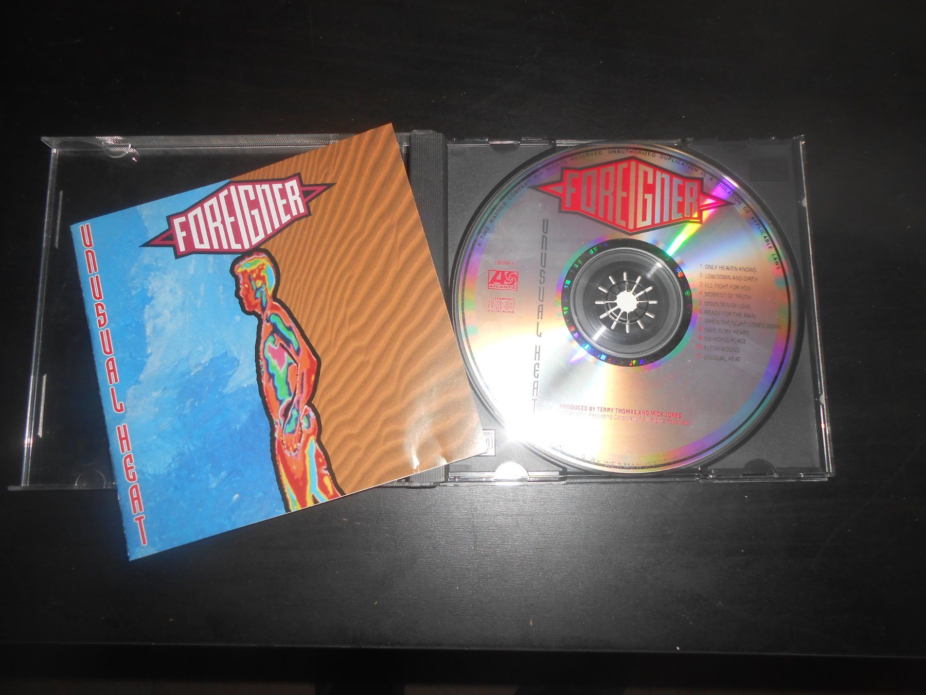 CD: Foreigner – Unusual Heat / 1991 – Usato da Aarberg venduto da witchhunter01