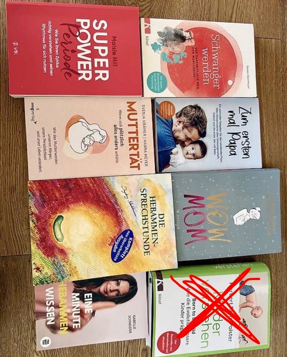 Libri: Bücher Set Kinderwunsch, Schwangerschaft & Elternschaft – Usato da Herrliberg venduto da van_essa1234