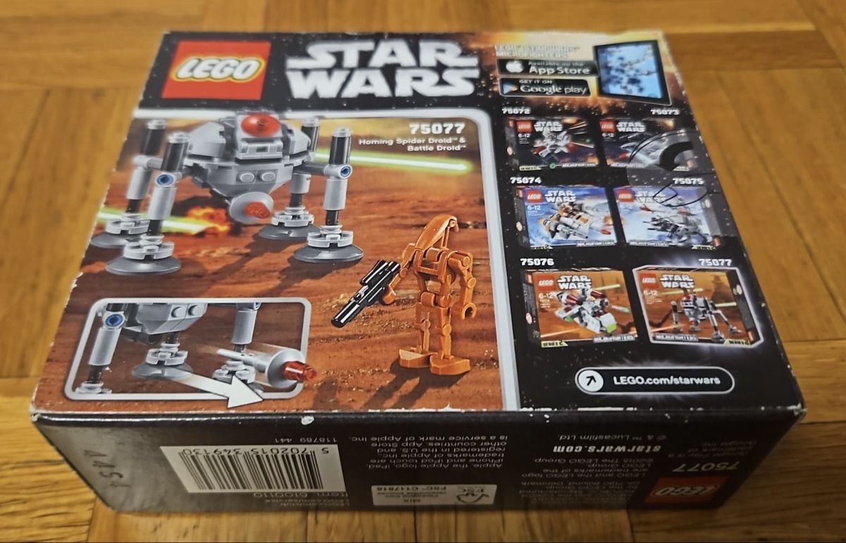 Lego Kit di costruzioni: Lego star wars 75077 – Nuovo e nell'imballaggio originale da confignon venduto da chachou79 1