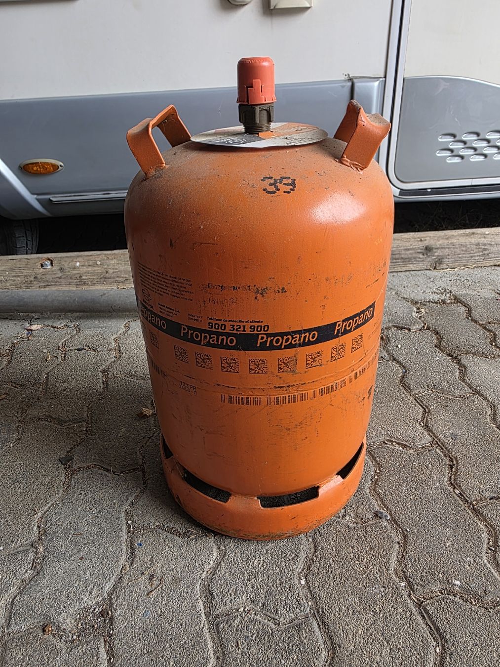 Apparecchiature e tecnologia a gas: Gasflasche Spanien  – Usato da Nunningen venduto da astra59