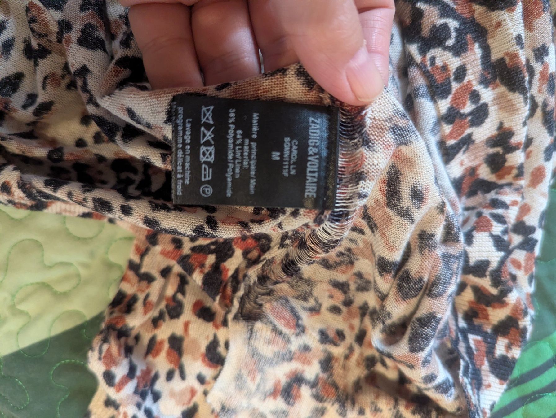 Tuniken: Zadig&Voltaire Strick Leopardenmuster, Gr. M – Gebraucht aus Zollikon von Mikifare 3
