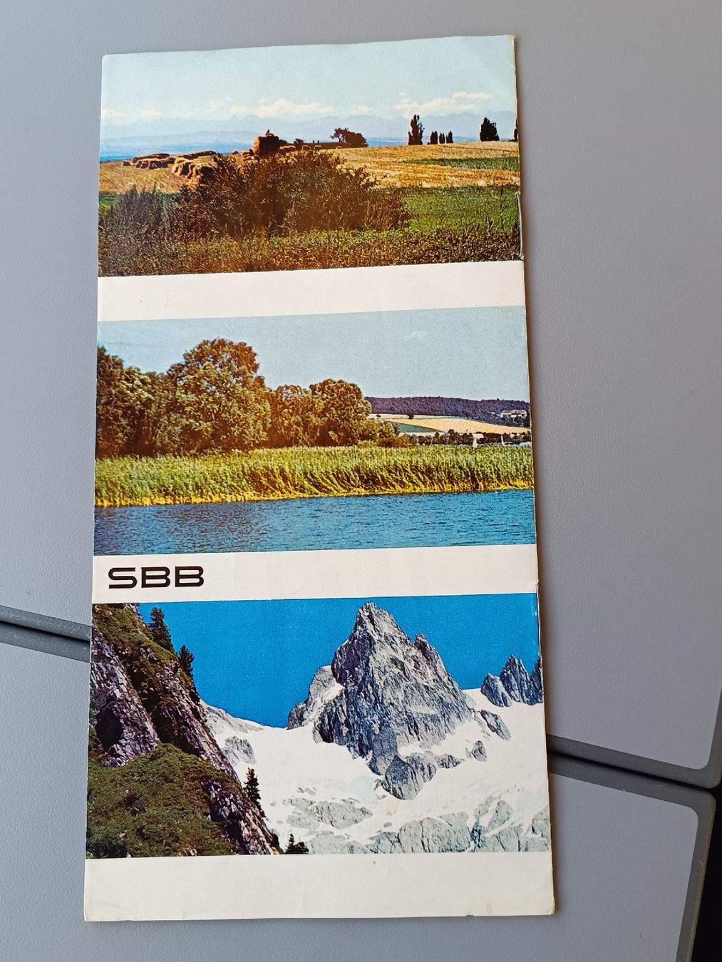 Dokumente: Alter Prospekt / Rundfahrtbillette SBB Ausgabe ca.1960 – Gebraucht aus Brugg AG von Ente015 1