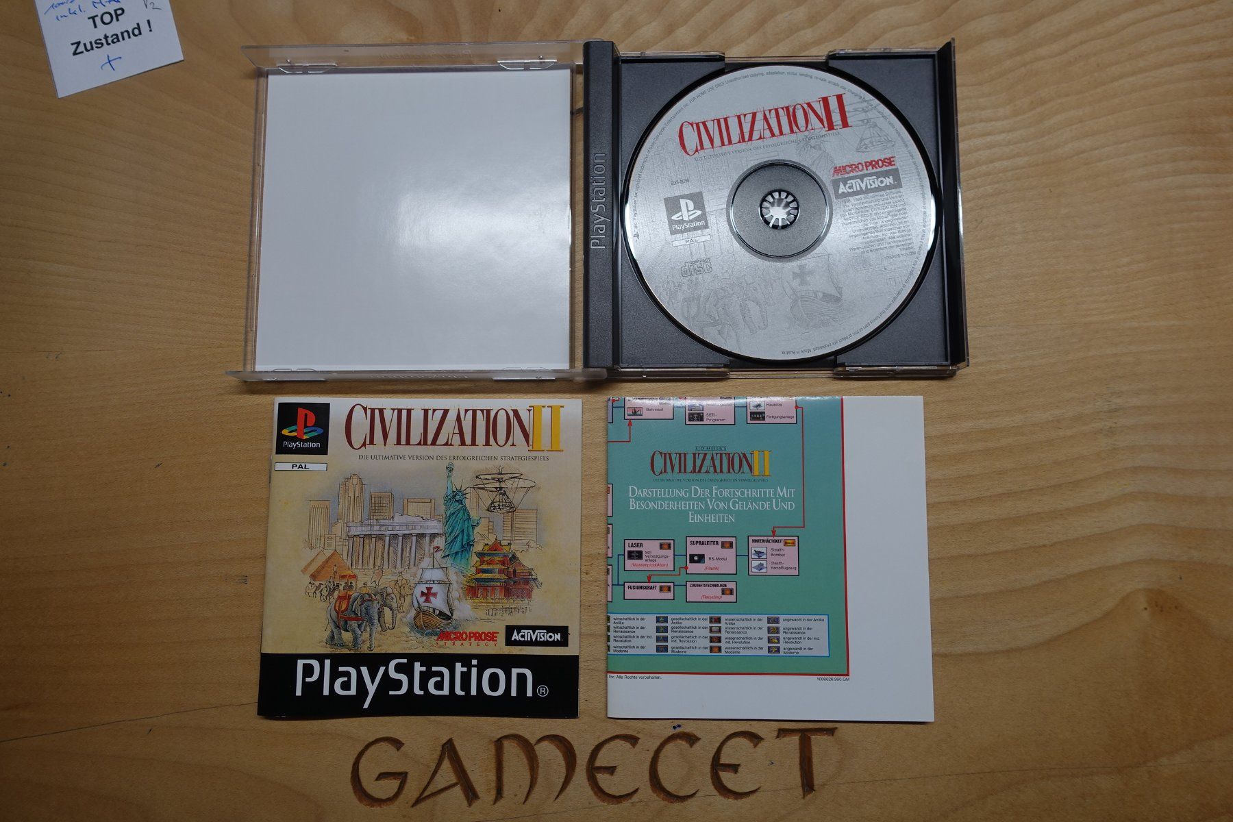 Sony Giochi: Civilization II mit Karte – Usato da Steinach venduto da Gamecet 3