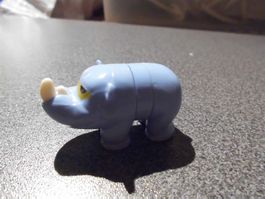 Chips-Figur Fantasietier mit Horn/blau
