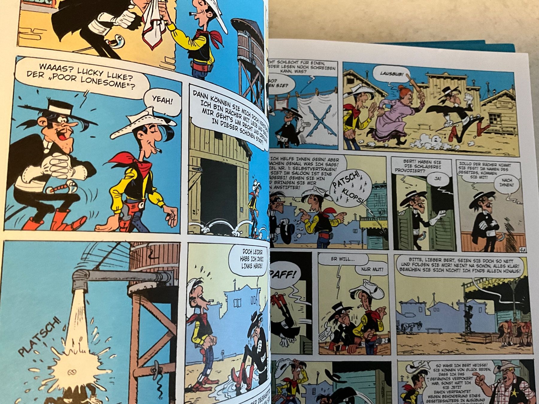 Comics: Lucky Luke Comic, Band 42, "Der Galgenstrick" – Gebraucht aus Agriswil von Ueli03 3