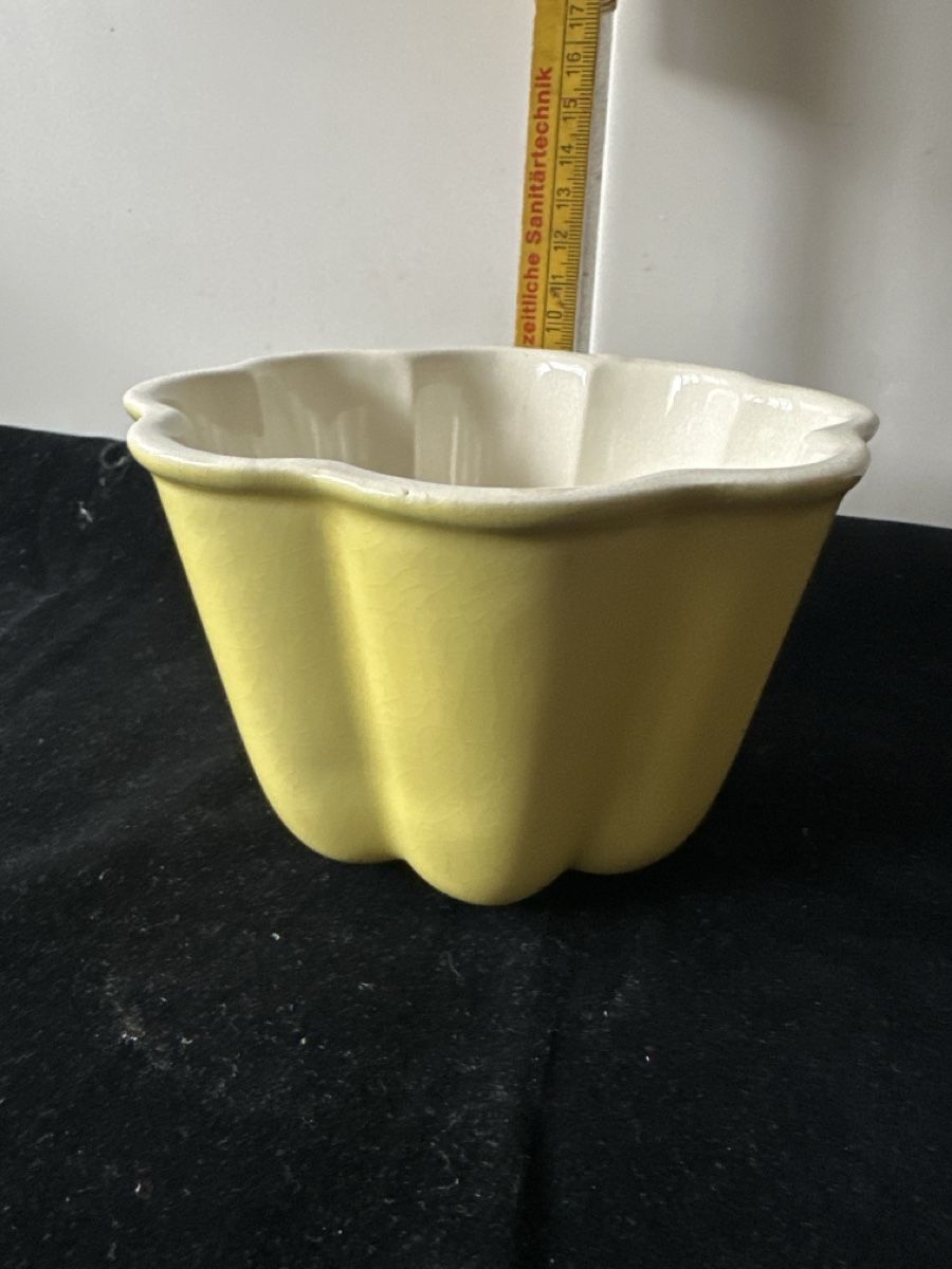 Rössler Teglie da forno: Gelbe Rössler Puddingform, Keramik, Vintage Stil – Usato da Zürich venduto da Chaeffeler 5