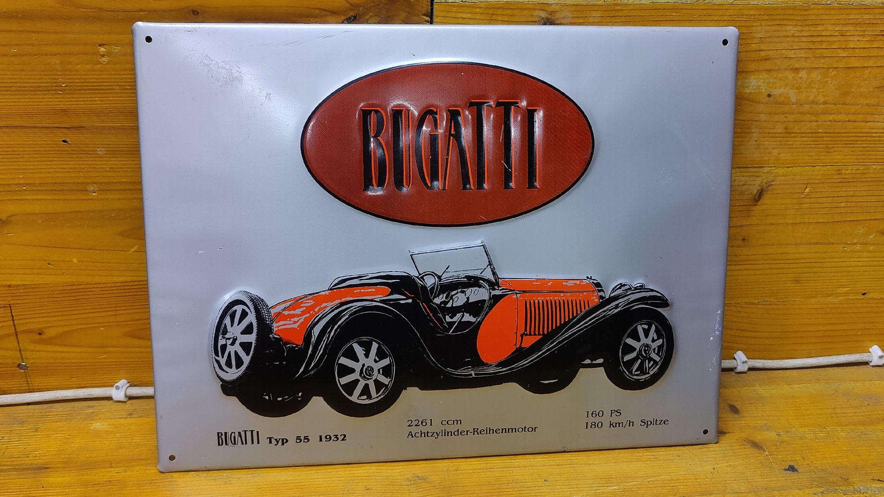 Bugatti Insegne: Bugatti Blechschild Barschild (L5) – Usato da Aarau venduto da bro_9zsg