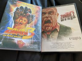 Zombie 2 (Day of the Dead) und 3 (Lucio Fulci)