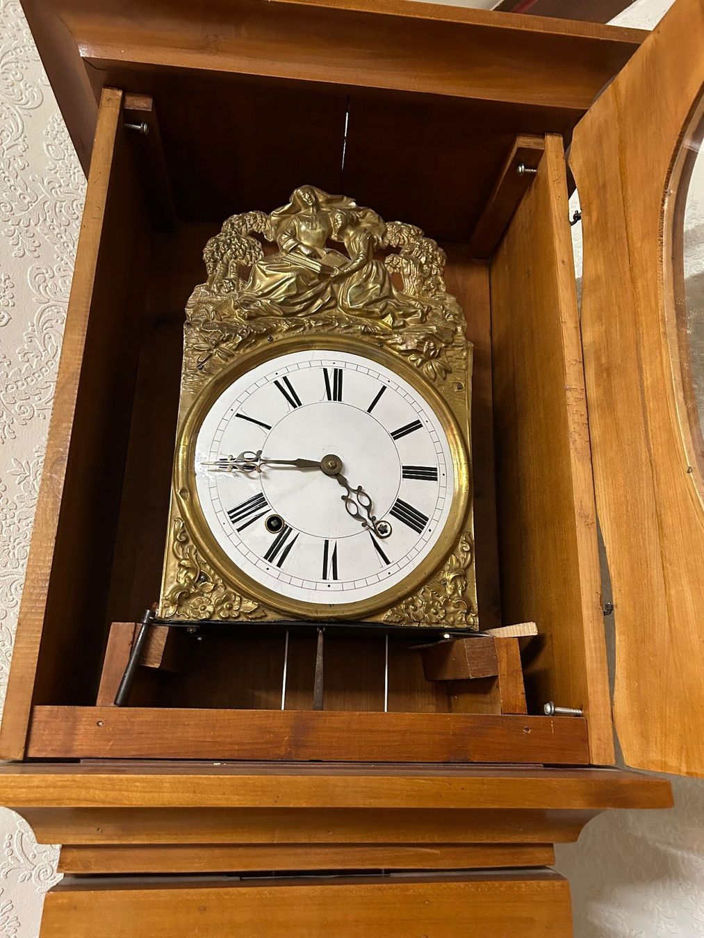 Stand- & Wanduhren: Antike Standuhr aus Holz – Gebraucht aus Bassecourt von spargel13 6