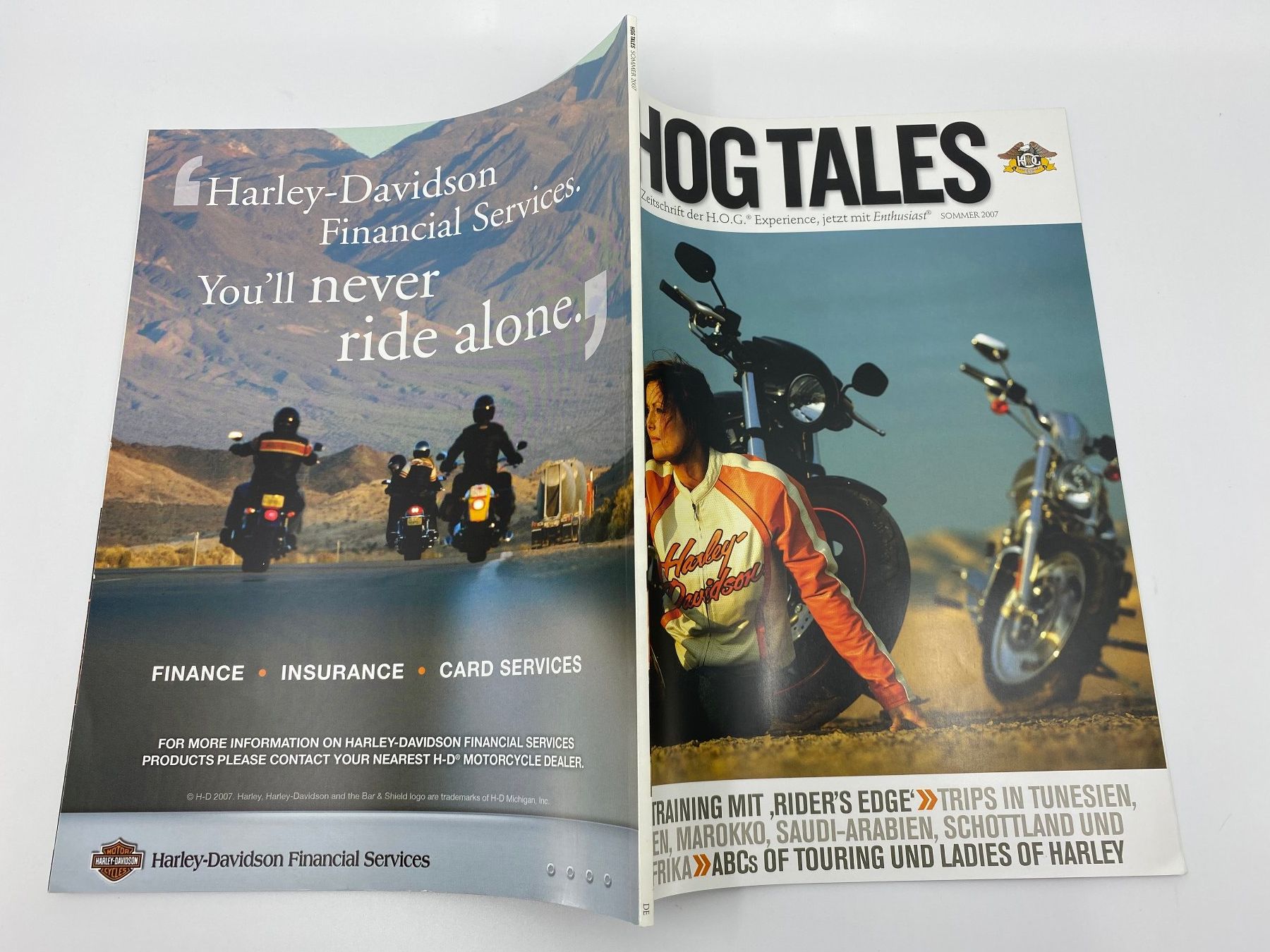 Zeitschriften & Magazine: Harley Owners Group HOG Magazine  HogTailes 2007 – Gebraucht aus Langwiesen von Restposten-24 6