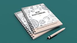 Neues Rezeptbuch zum Selberschreiben