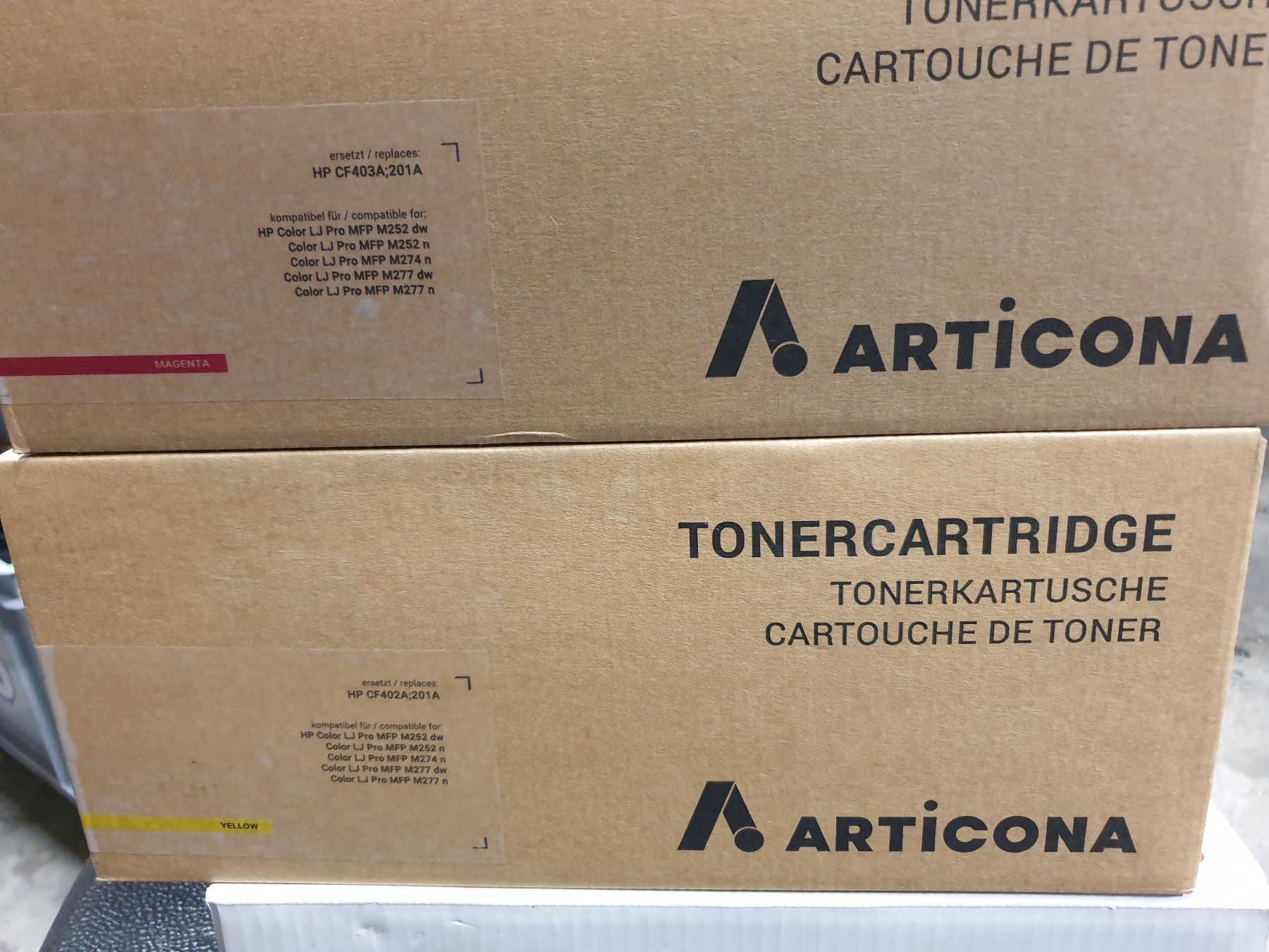 Cartucce per stampanti & toner: HP 201A : cf400, cf401, cf 402, cf403 – Nuovo e nell'imballaggio originale da Ecublens VD venduto da Netfinity 2