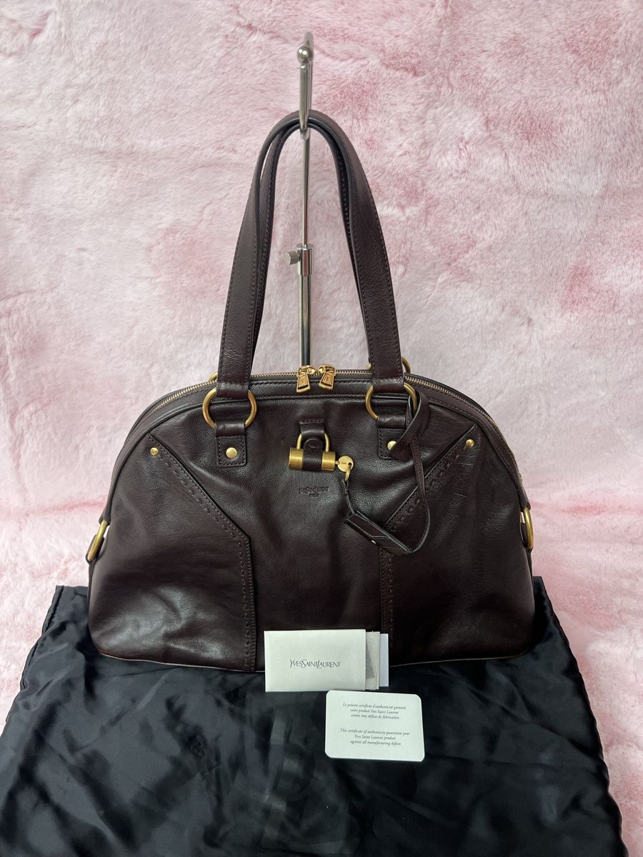 Saint Laurent Borse: Yves Saint Laurent Muse Leder-Handtasche – Usato da Zürich venduto da ClosetKTT