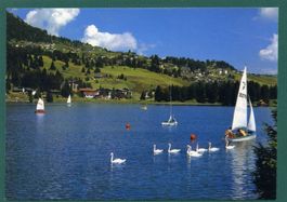 Valbella-Lenzerheide mit Heidsee, ungelaufen, Grossformat