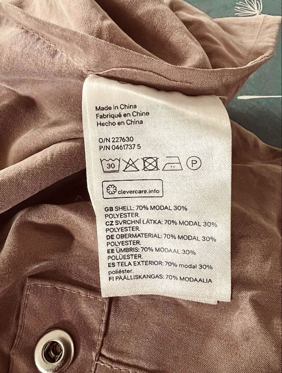 H&M Giacche: Lange Bomberjacke Blouson H&M – Usato da Dietikon venduto da tsela77 3
