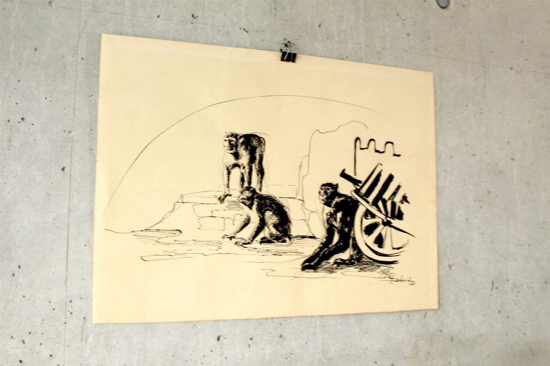Grafica & Litografie: H. SCHMID (Schweiz, 20. Jh.) – Usato da Bern venduto da Arting 6