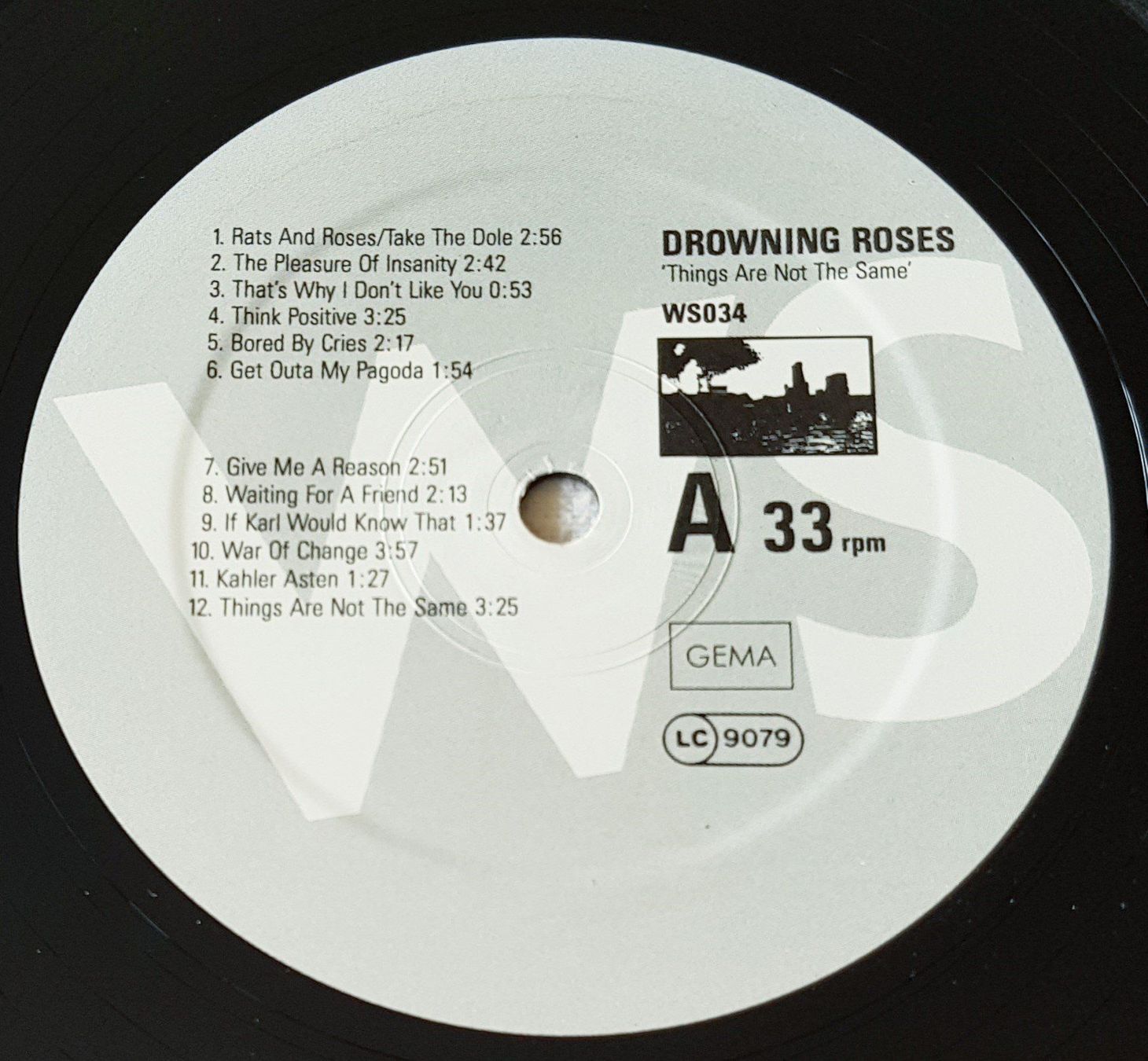 Dischi in vinile: Drowning Roses - Things Are Not The Same - LP - 1988 – Usato da Uster venduto da Zardodel 4