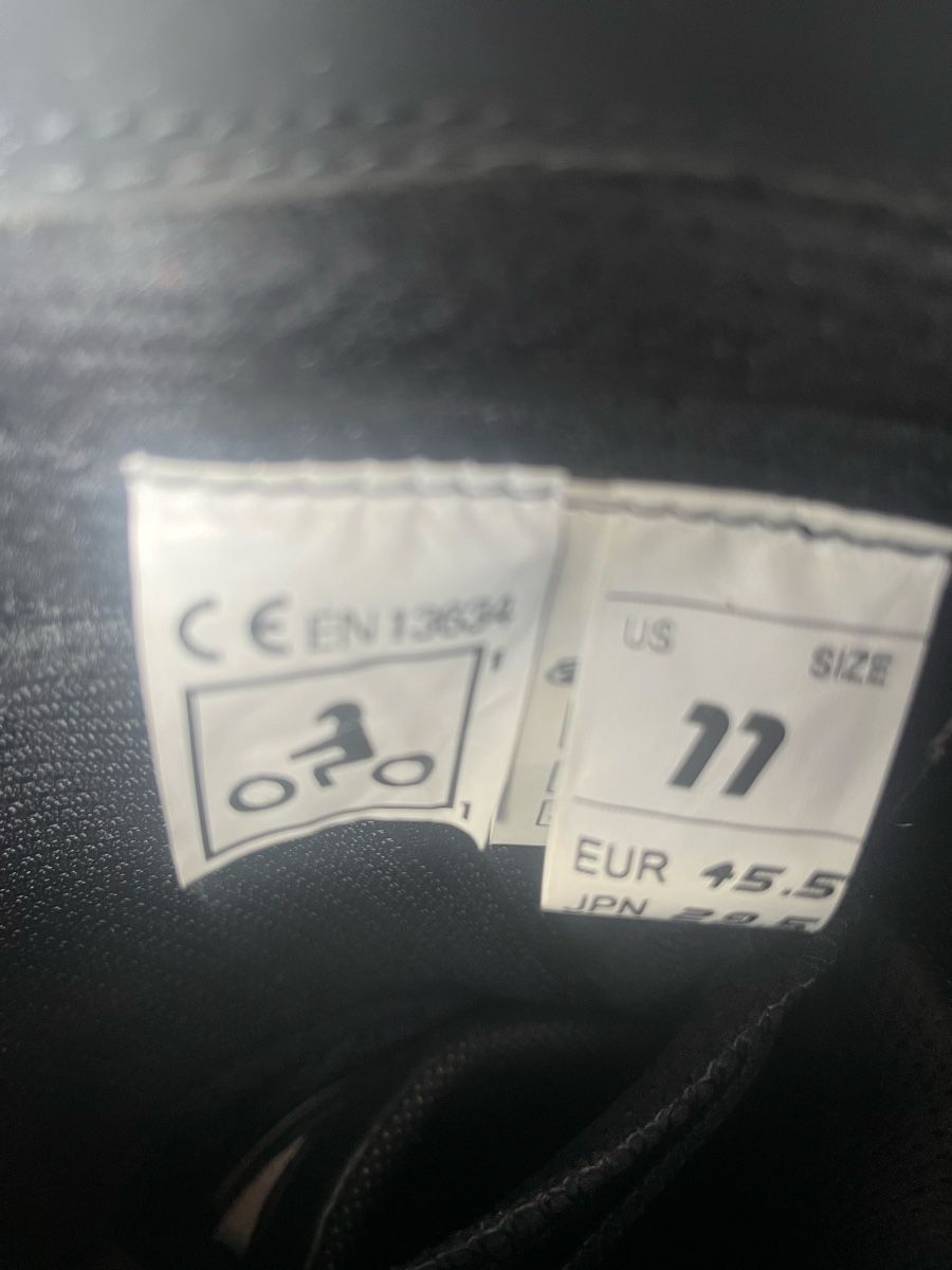 Alpinestars Scarpe da uomo: Alpinestars Tech 8 Stiefel Motorrad Grösse 45.5 Schwarz – Nuovo (secondo la descrizione) da Stans venduto da Guetli007 5