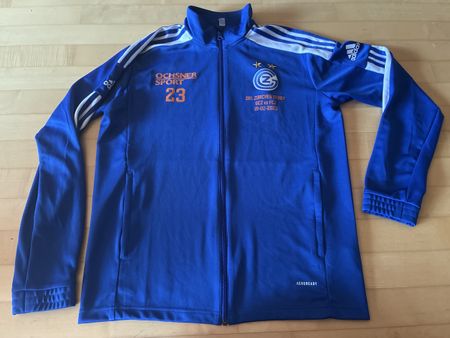 GC GCZ Grasshoppers Zürich Trainerjacke Matchworn Unikat