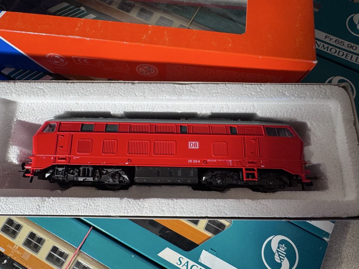 Trains électriques: DR / DB Zugset mit Lok – D'occasion à Esslingen par Ursr1 1