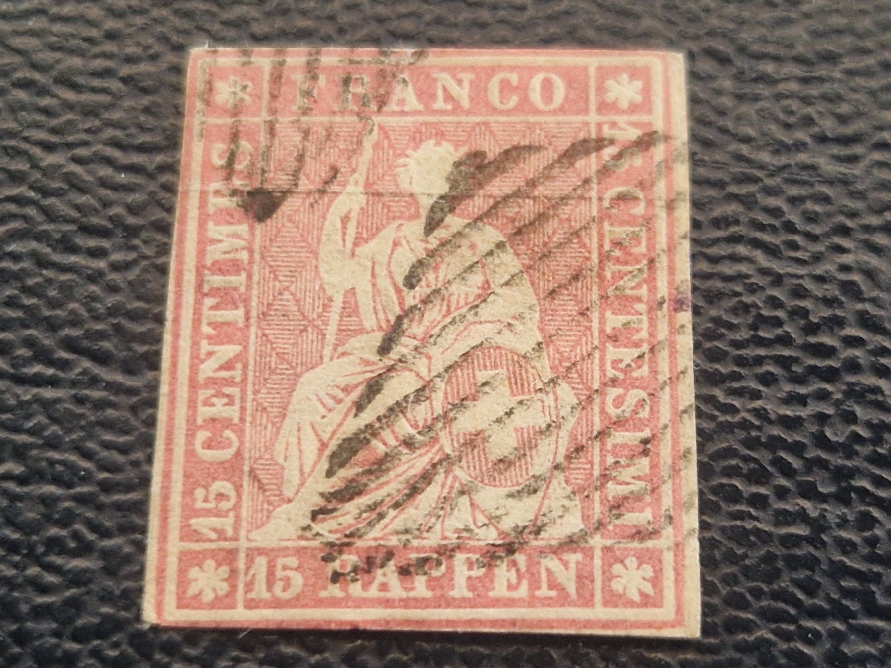 Tutti i francobolli: Strubel 24F, signiert, ab 1.- – Usato da Burgdorf venduto da Glossy01