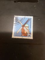 DDR timbre rare - Moulin à vent - 70 Pfennig - 1981
