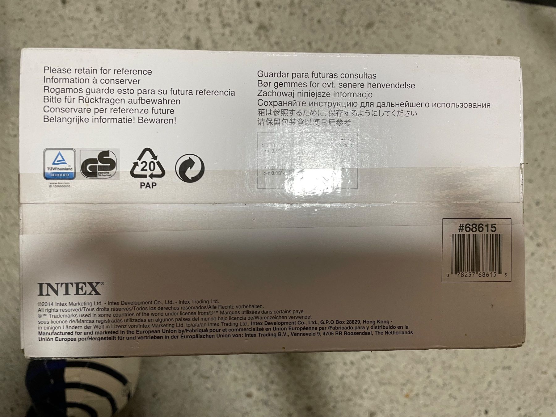 Intex Pompe: Intex Luftpumpe mit grossem Volumen Double Quick III – Usato da Brugg AG venduto da muh_p2nc 4