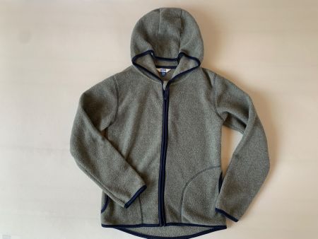 Faserpelzjäckchen /Fleecejacke Grösse 140 mit Kapuze