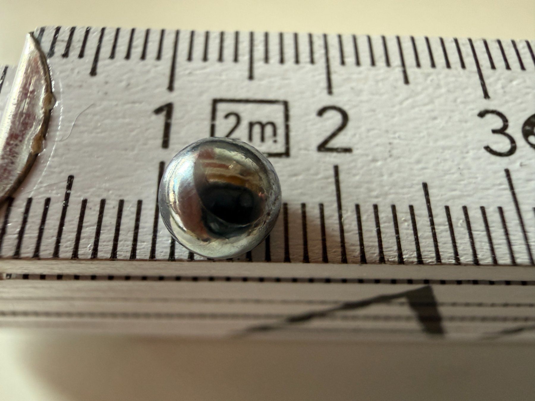 Metalli preziosi: Osmium, Schmelzperle 2,0 g – Nuovo (secondo la descrizione) da Lützelflüh-Goldb venduto da Elementis 2