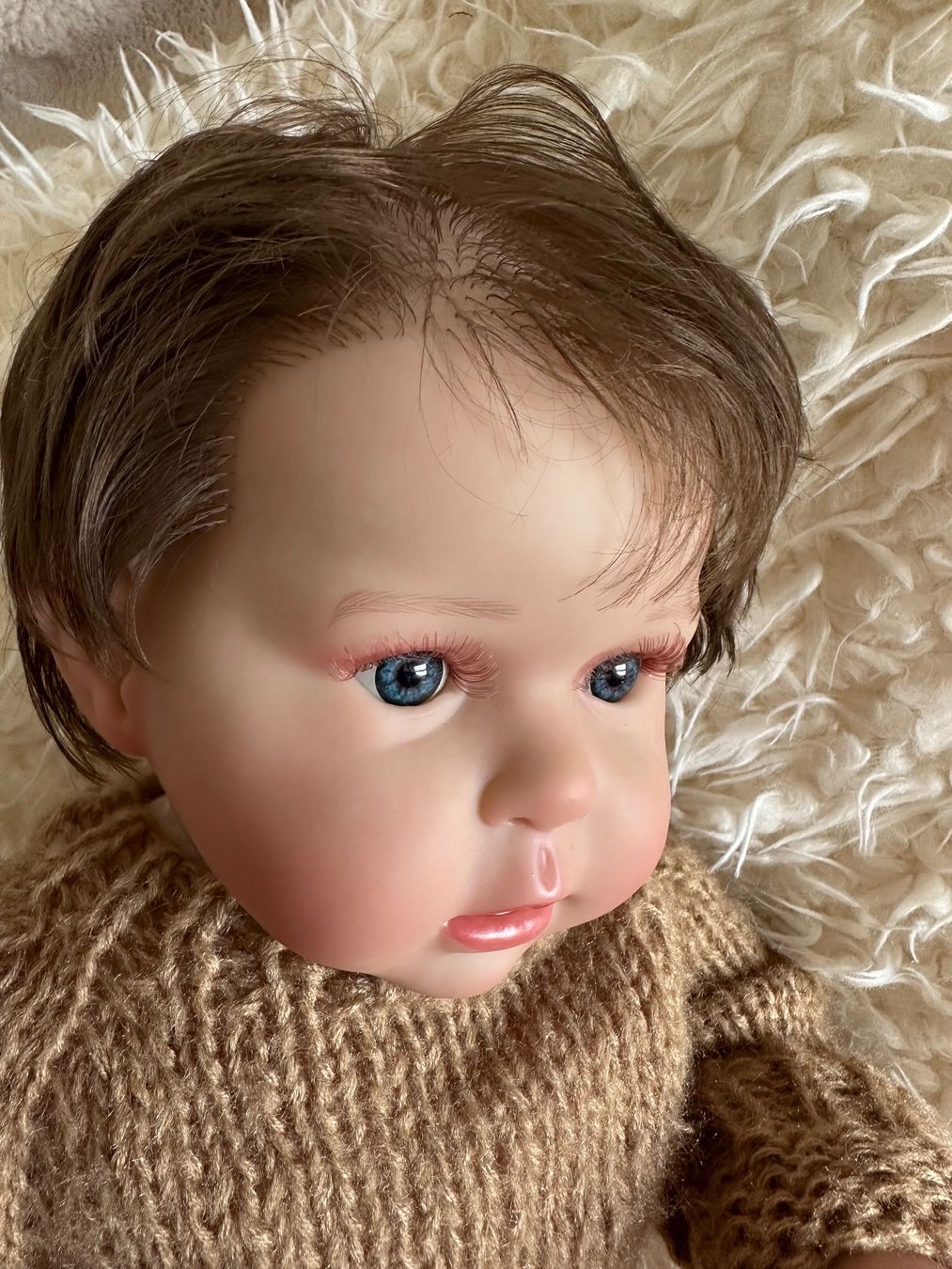 Puppen: Baby Puppe aus Vinyl mit Stoffkörper – Neu (gemäss Beschreibung) aus Trüllikon von angela4444 8