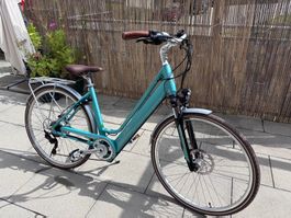 Vélo électrique Allegro Invisible City Acil 03 jade green