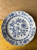 Assiette plate Meissen "Oignon" - Grande taille - Parfait ét