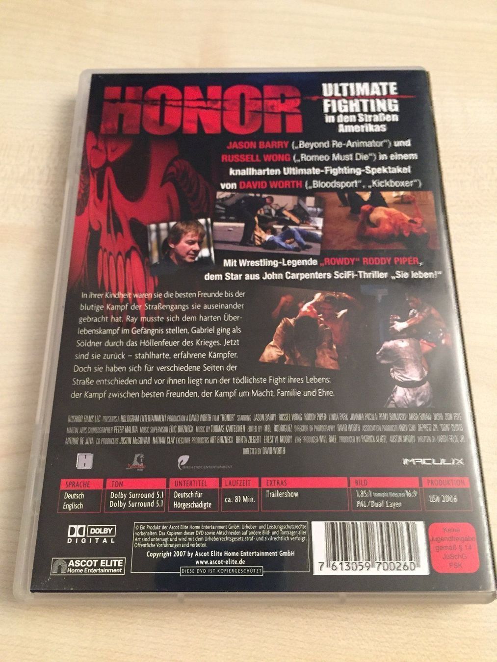 Tutti i DVDs: Honor – Usato da Rüti ZH venduto da alumedien 1