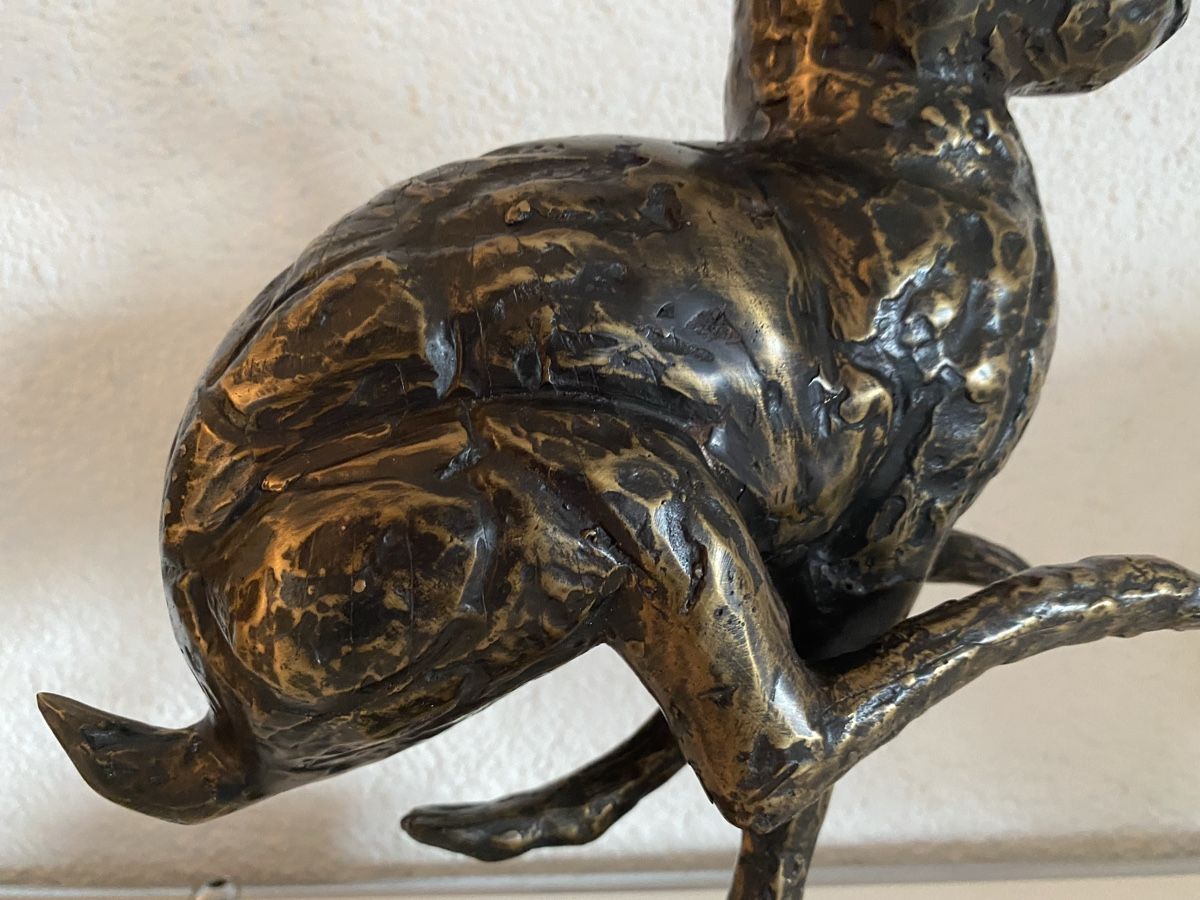 Skulpturen & Statuen: Bronze,  rennender Feldhase – Neu (gemäss Beschreibung) aus Zürich von eileenchen1 7