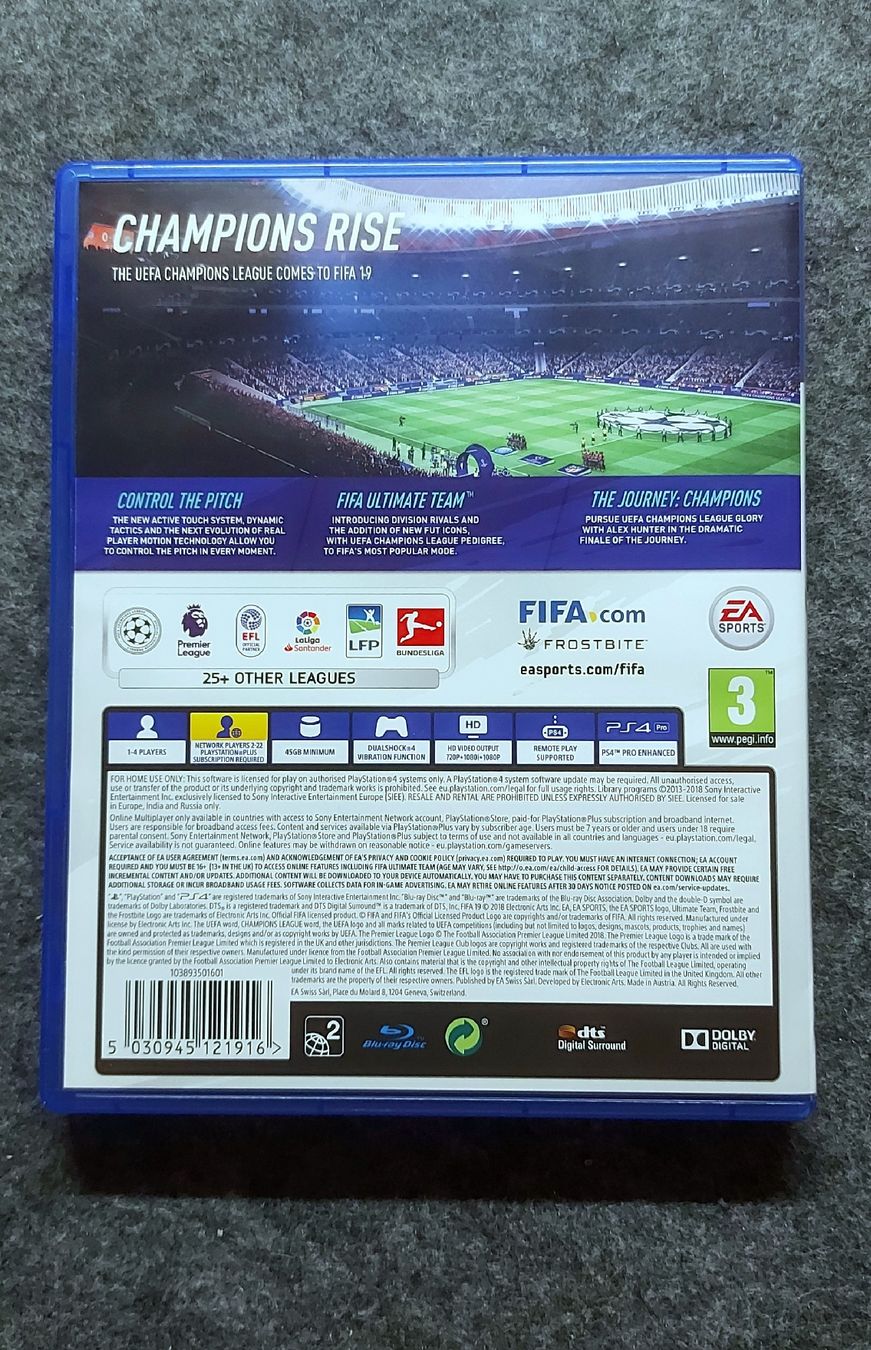 Jeux: FIFA 19 - PlayStation 4 ⚽️ – D'occasion à Courfaivre par FabNos89 3