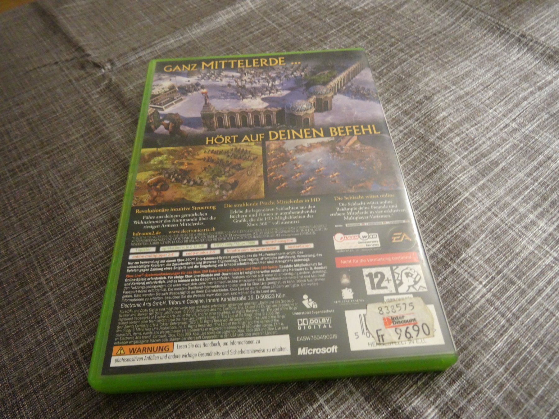 Microsoft Giochi: Herr der Ringe: Schlacht um Mittelerde 2 - – Usato da Olten venduto da Disc-Ausverkauf 2