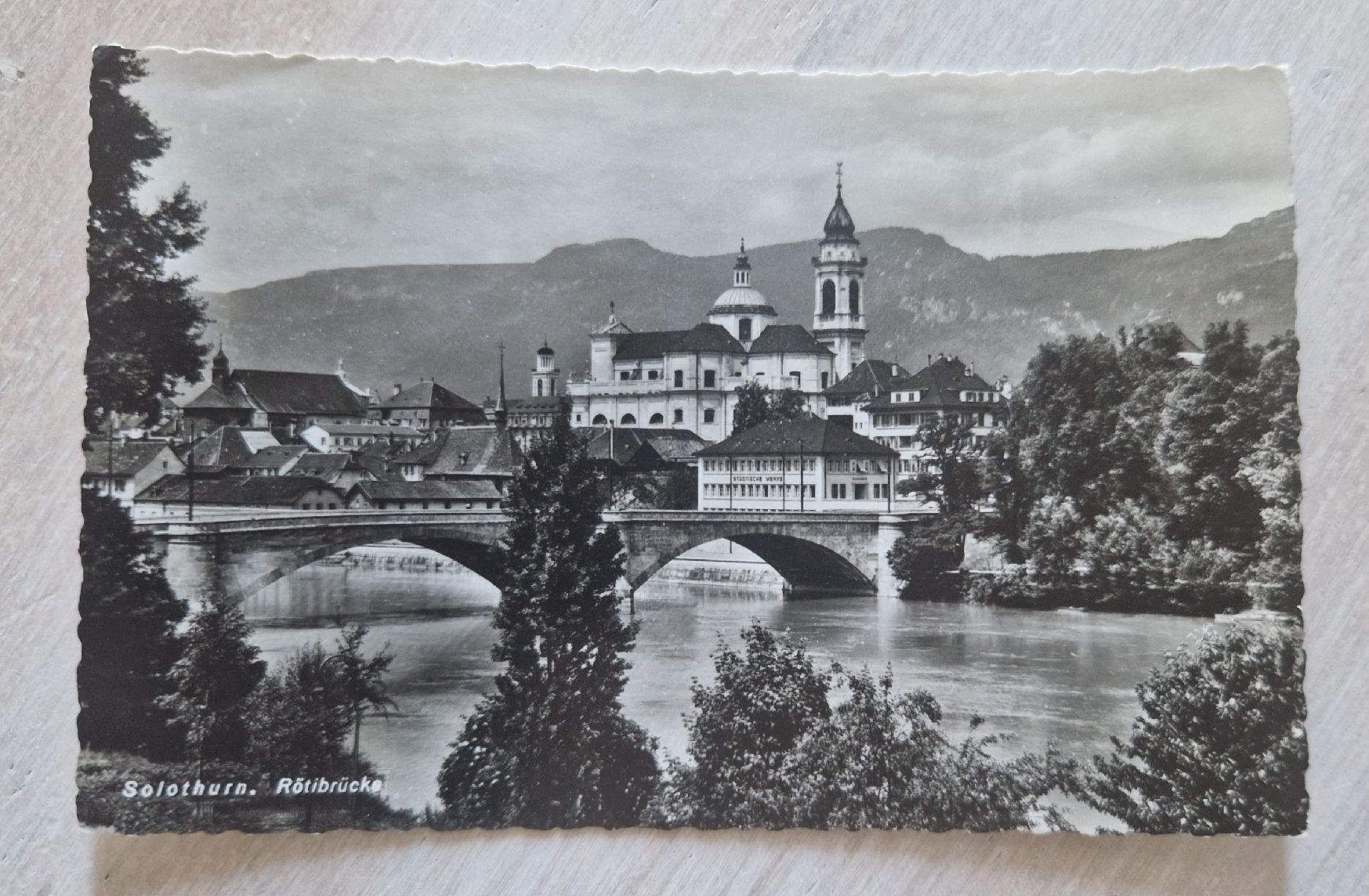 Cartoline postali: Solothurn, Sonderstempel 1954 – Usato da Ebikon venduto da Donar50