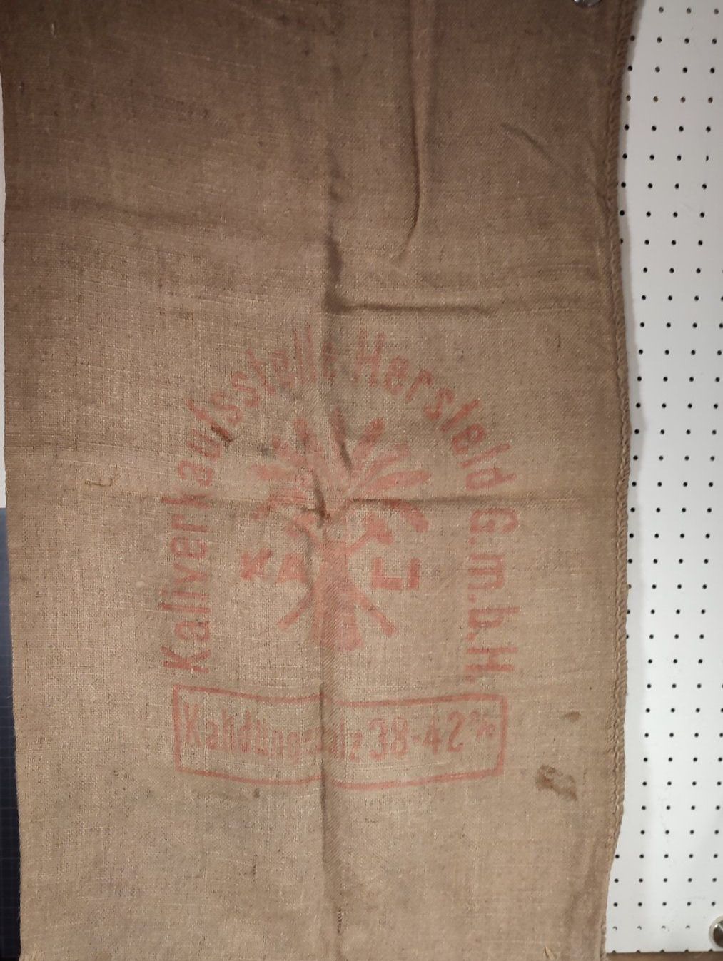 Tessuti: Wunderschöner alter Jutesack Nr 10 – Usato da Gelterkinden venduto da MYSTOREFORYOU4460