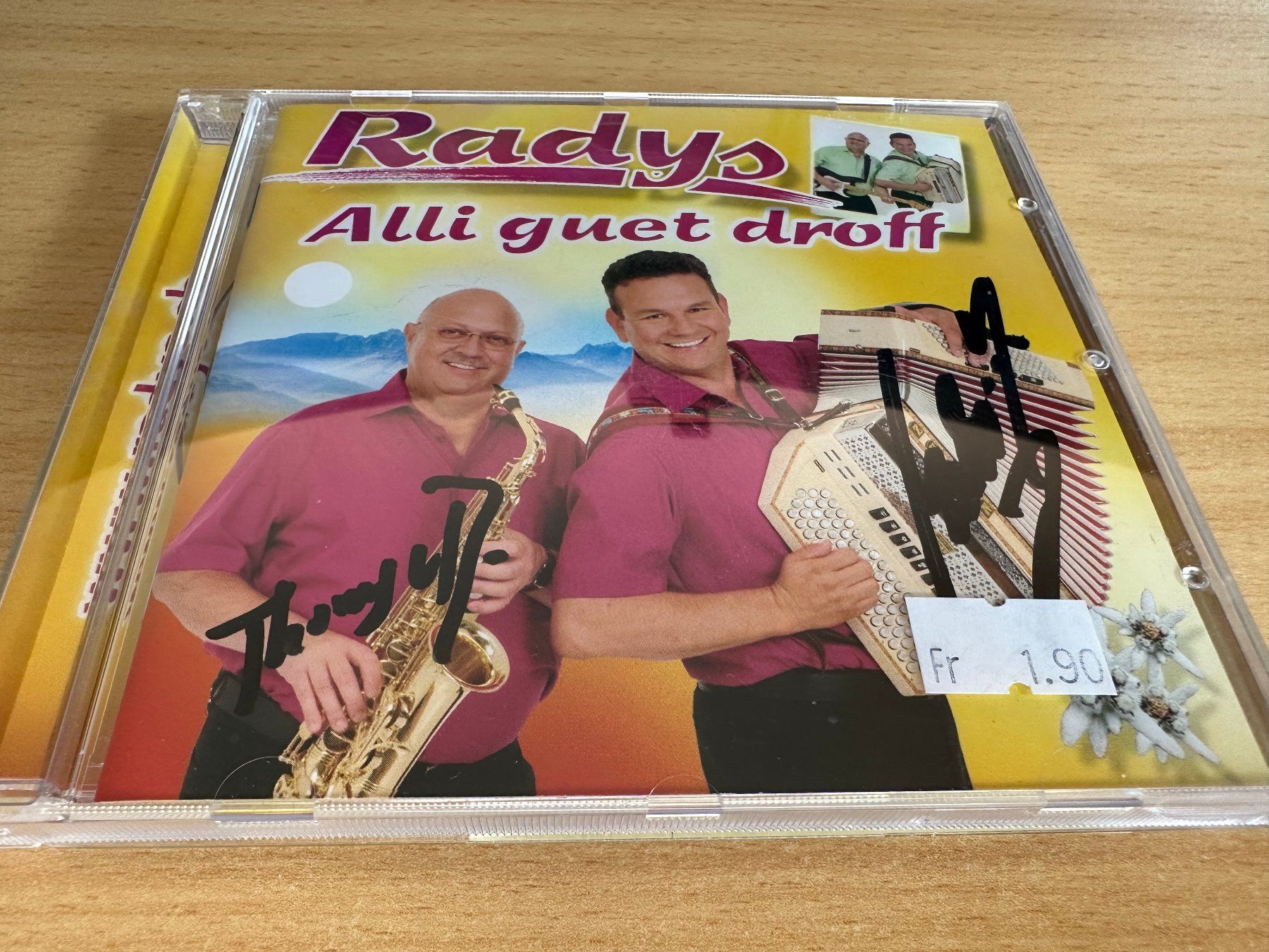 CD: Radys - Alli guet droff – Usato da Rikon im Tösstal venduto da Alpenmutz