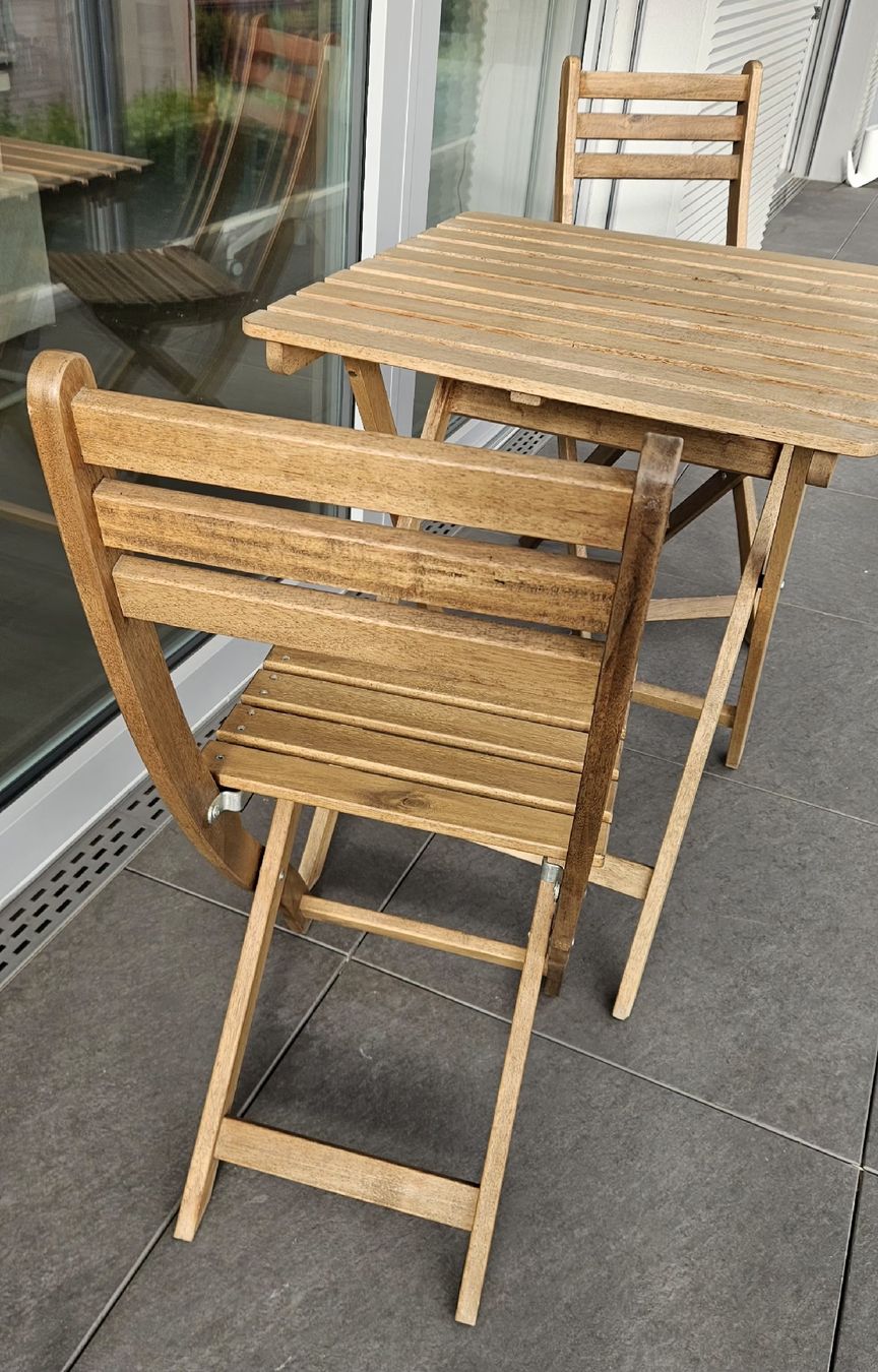 Tischset: Ensemble table et 2 chaises de terrasse, 2 coussins offerts – Neu (gemäss Beschreibung) aus Lausanne von ram_tw68 5