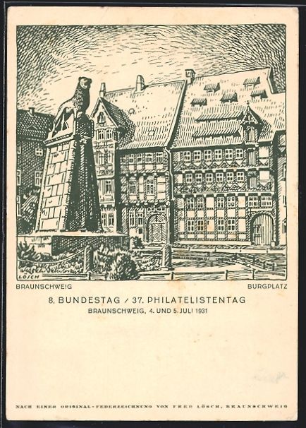 Entiers postaux: Braunschweig, 3. Philiatelistischer Kong – D'occasion à Berlin par bartko-reher