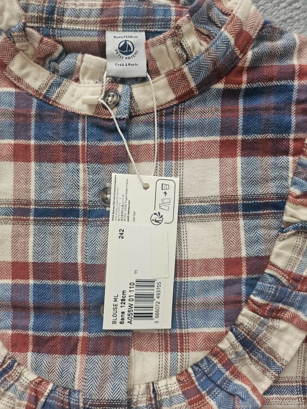 Petit Bateau Camicette, T-shirt & Top: Chemisier Petit Bateau – Nuovo e nell'imballaggio originale da Bassersdorf venduto da Sofia2112 3
