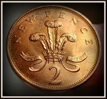 GROSSBRITANNIEN TWO PENCE 1977